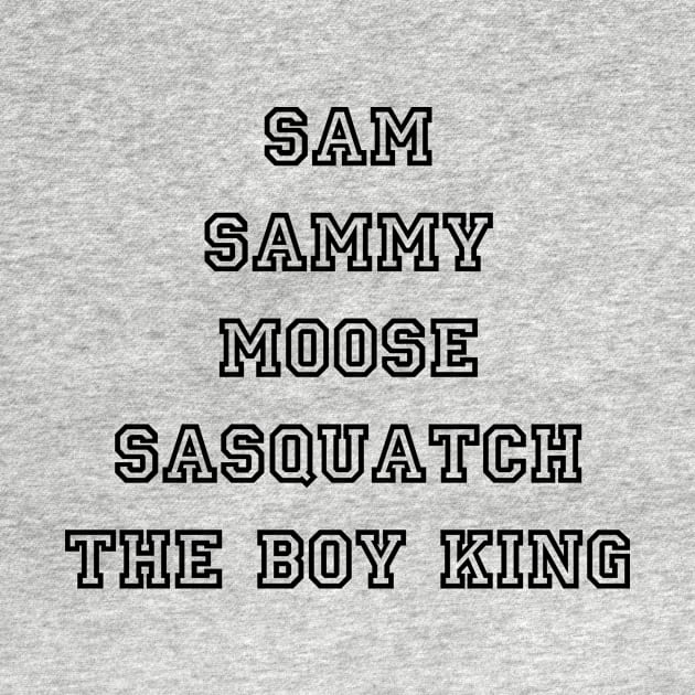 Light Sam Nicknames by ereekac